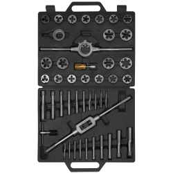 SW-Steel 82250L sriegių pjovimo rinkinys M6-M24, 45 vnt.