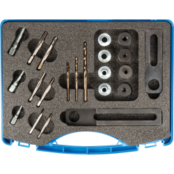 SW-Stahl 04150L Stehbolzen-Ausdrehsatz, M5-M10, 22-teilig