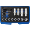 SW-Stahl 04166L Stehbolzen-Ausdrehsatz, 17-teilig