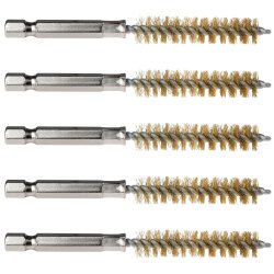 SW-Stahl 62330L-M10 Brass brushes, ø 10 mm, 5 pieces