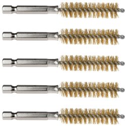 SW-Stahl 62330L-M13 medeninaste ščetke, ø 13 mm, 5 kosov