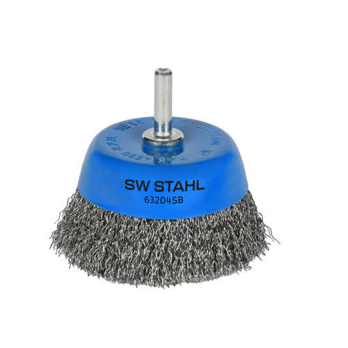 SW-Stahl 63204SB 杯刷，波形，直径 75 毫米，6 毫米