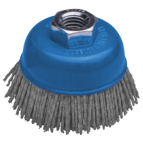 SW-Stahl 63357SB Βούρτσα Κυπέλλου, κυματιστή, νάιλον σύρμα, ø 65 mm, M14