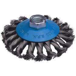 SW-Stahl 63315SB Conical brush, knotted, ø 100 mm,...