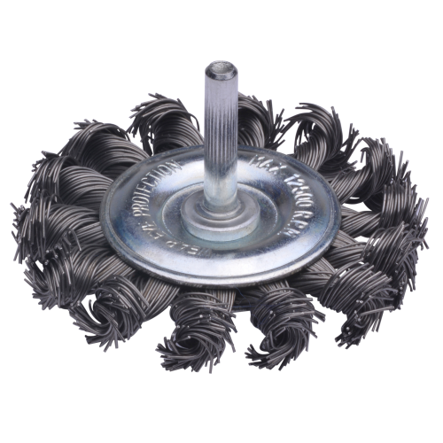 SW-Stahl 63320SB skivborste, knuten, ø 75 mm, 6 mm