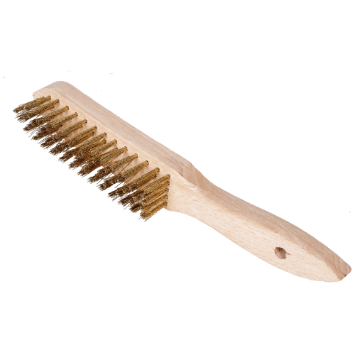 SW-Stahl 63214SB Szczotka druciana mosiężna, 5 rzędów