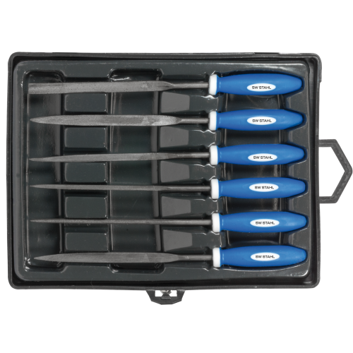 SW-Stahl 93706SB anahtar dosyası seti, 6 parça