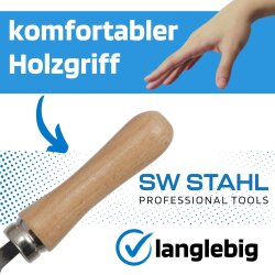 SW-Stahl 90902SB atölye eğe seti, 300 mm, 5 parça