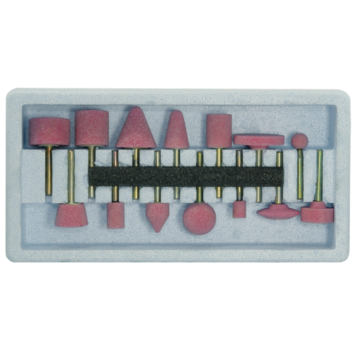 SW-Stahl 62510L slīpripu komplekts, 15 gab