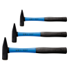 Juego de martillos mecánicos SW-Stahl 50430L, mango de fibra de vidrio, 3 piezas