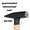 SW-Stahl 50905L Locksmiths hammer, with handle protection, 500 g