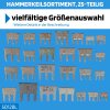 SW-Stahl 50128L Hammerkeilsortiment, 25-teilig