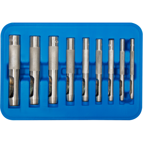 Juego de punzones SW-Stahl 95080L, 9 piezas