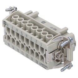 Harting 09330162701 Han 16E lokma parçası