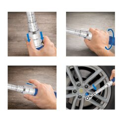 SW-Stahl 03810L momenttiavain, 1/4" tuumaa, 2-10 Nm