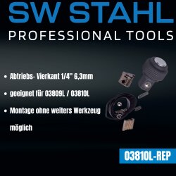 SW-Stahl 03810L-REP Reparatursatz Ratschenmechanismus, 1/4" Zoll