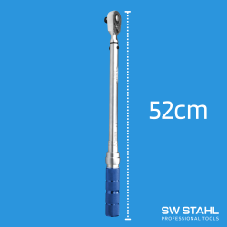SW-Stahl 03830L momentnøgle med firkantet fatning, 40-200 Nm