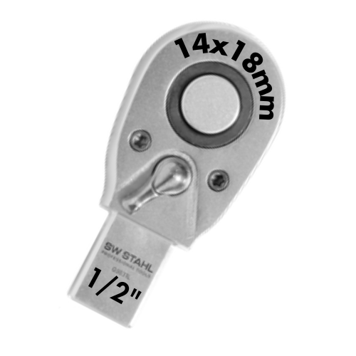 SW-Stahl 03831L Einsteck-Umschaltknarre, 1/2" Zoll