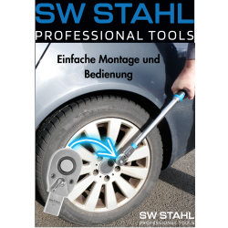 SW-Stahl 03831L Einsteck-Umschaltknarre, 1/2" Zoll