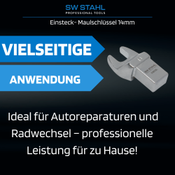 SW-Stahl 03834L Einsteck-Maulschlüssel, 14 mm
