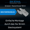 SW-Stahl 03838L uzgriežņu atslēga, 18 mm
