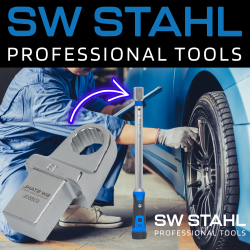 SW-Stahl 03853L Einsteck-Ringschlüssel, 13 mm