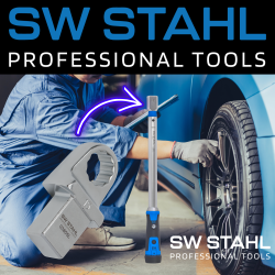 SW-Stahl 03855L Einsteck-Ringschlüssel, 15 mm