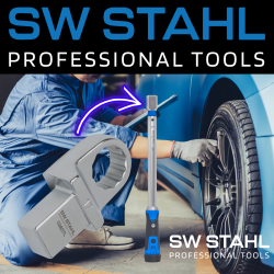 SW-Stahl 03857L Clé polygonale à douille, 17 mm