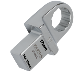 SW-Stahl 03857L Clé polygonale à douille, 17 mm