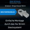 SW-Stahl 03858L indsatsringnøgle, 18 mm