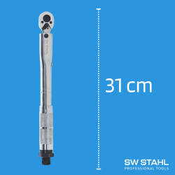 Klucz dynamometryczny SW-Stahl 03920L, 1/4" cala, 5-25 Nm