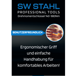 Chiave dinamometrica SW-Stahl 03942L-IMP, 3/4" pollici, 140-980 Nm
