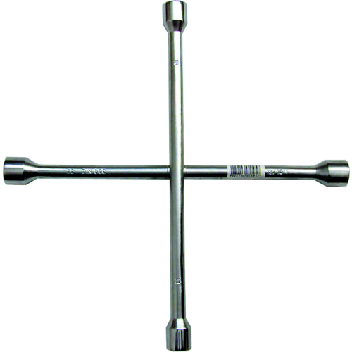 SW-Stahl 02200L wheel cross wrench, 17 x 19 x 22 mm, 13/16" leg length 170 mm