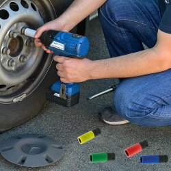 SW-Stahl 07865L Головки для колесных гаек, 1/2", 15-22 мм, 5 шт.