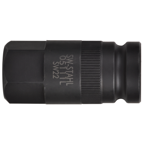 SW-Stahl 05111L tornavida ucu, 1/2", altıgen soket, 22 x 53 mm