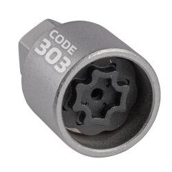 SW-Stahl 02385L-3 Felgensicherung / Felgenschloss Adapter...