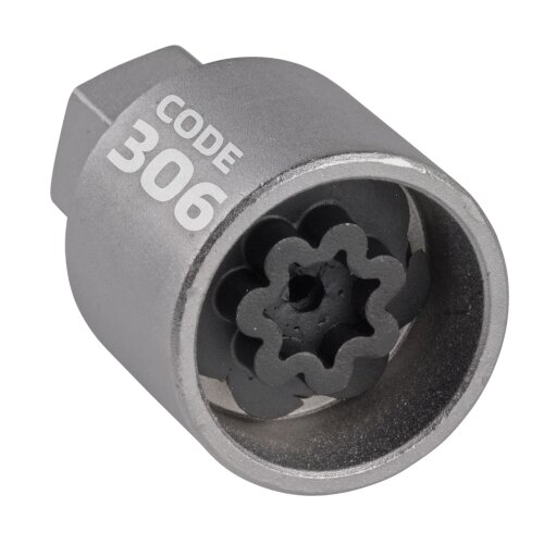 SW-Stahl 02385L-6 轮辋锁/轮辋锁梅赛德斯-奔驰适配器 306