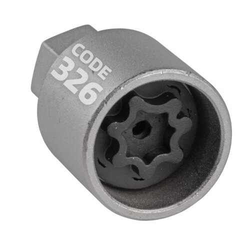 SW-Stahl 02385L-26 Felgensicherung/ Felgenschloss - Adapter geeignet für Mercedes-Benz Adapter 326