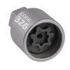 SW-Stahl 02385L-26 Felgensicherung/ Felgenschloss - Adapter geeignet für Mercedes-Benz Adapter 326