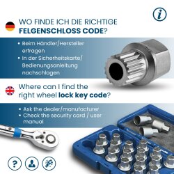 SW-Stahl 02381L-5 loka slēdzene / loka bloķēšana BMW adapteris 34