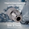 SW-Stahl 02382L-3 Felgensicherung / Felgenschloss für VW Adapter 53