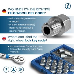 SW-Stahl 02382L-5 velgslot / velgslot VW adapter 55