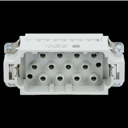 Harting 09320123001 Insert à broche Han K 12/2