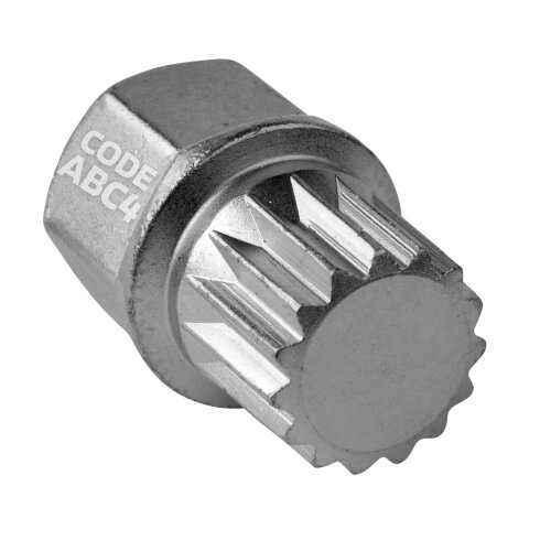 SW-Stahl 02382L-17 Bloqueo de llanta / Adaptador VW de bloqueo de llanta ABC4