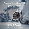SW-Stahl 02383L-3 Felgensicherung / Felgenschloss  geeignet für VW Adapter 523