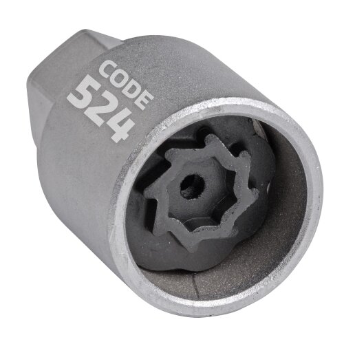 SW-Stahl 02383L-4 zámek ráfku / zámek ráfku VW adaptér 524