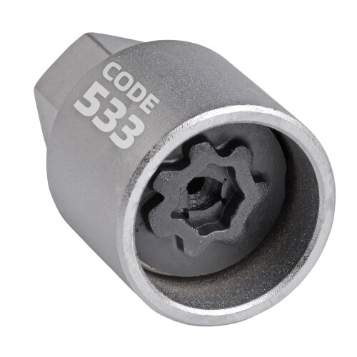 SW-Stahl 02383L-13 Felgensicherung / Felgenschloss Adapter geeignet für VW Adapter 533