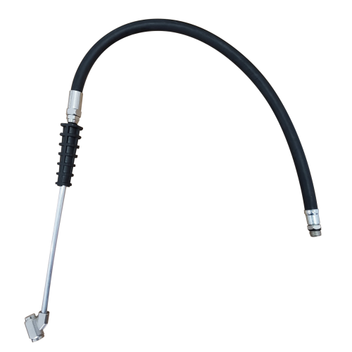 SW-Stahl 25130L hose with gas station plug for tire inflation gauge