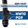 Schlemmer 3805601 ホース継手 SEM-FAST Kombi NW10 PG9