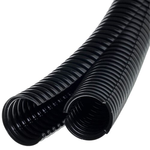 10 metres Kalitec corrugated pipe Twin NW 16 I corrugated hose, two-part I solar corrugated pipe I martens protection pipe I empty pipe I cable protection AD 18.9 mm ID 13 mm